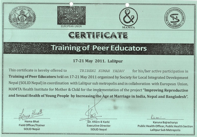 Peer Educator